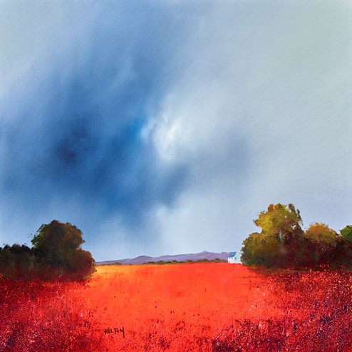 Late Summers Day by Barry Hilton - Original Painting on Stretched Canvas